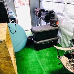 コンテナBOX 60L コーナン ガレージ収納 ガーデニング収納 の画像