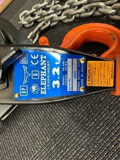 象印　チェーンレバーホイスト　YA320 3.2t