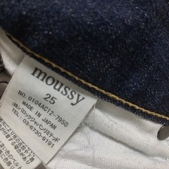 ［交渉中］中古★MOUSSY★25★デニムの画像