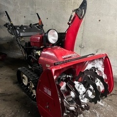 札幌近郊送料無料】HONDA 除雪機 HS970 電動シューター (ガレージ