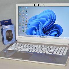 最新Windows11+office 東芝 T75/GGD 高性能core i7-8550U/メモリ8GB
