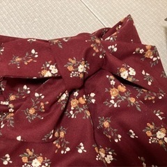花柄スカートの画像