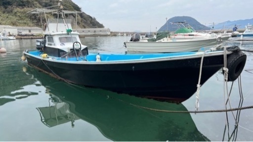 漁船　プレジャーボート　21〜23f  船検有　船外機90馬力