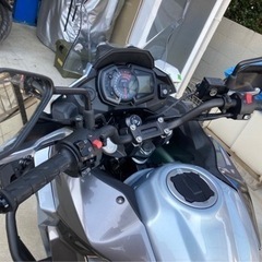 ソロキャンプに便利　カワサキ　ヴェルシスX 250  TOURERの画像