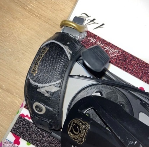 スノボー板とビンディング