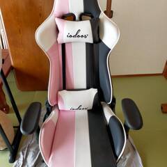 iodoos ゲーミングチェア PUレザー Pink 18F