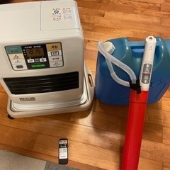 コロナファンヒーター　セット　リモコン付きCORONA FH-S...