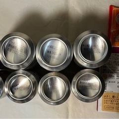 ビール500ml3本+350ml4本＋その他エナジードリンク1本(8本)+おまけ(ポテトチップスと柿の種)の画像