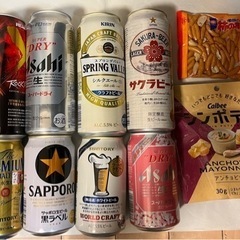 ビール500ml3本+350ml4本＋その他エナジードリンク1本...
