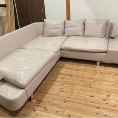 NATUZZI ITALIA 本革システムソファ ナツッジイタリア カッシーナjtse