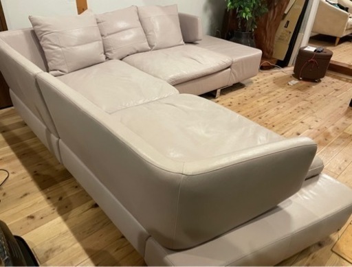 NATUZZI ITALIA 本革システムソファ ナツッジイタリア カッシーナjtse