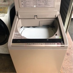 5km以内配送無料　保証付き　日立 HITACHI BW-D11XWV N [ビートウォッシュ 洗濯乾燥機 （11kg） シャンパン]の画像