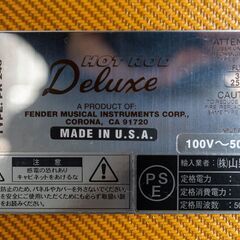 ■Fender Hot Rod Deluxe Locquered Tweed & Jensen c12n Limited Editionの画像