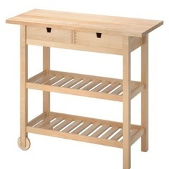 IKEA キッチンワゴン　FORHOJA 2/25, 26引取希望