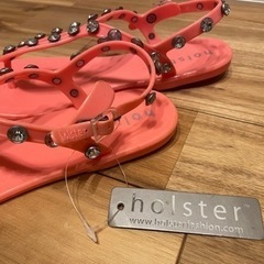 新品 holster ホルスター サンダル ストーン ピンク 25cm US8の画像