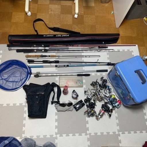 釣具　まとめて　釣竿　釣りリール