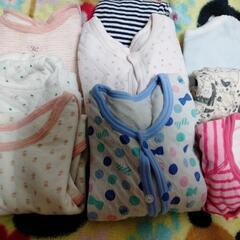 美品！ベビー肌着！冬用！9枚！モコモコ！