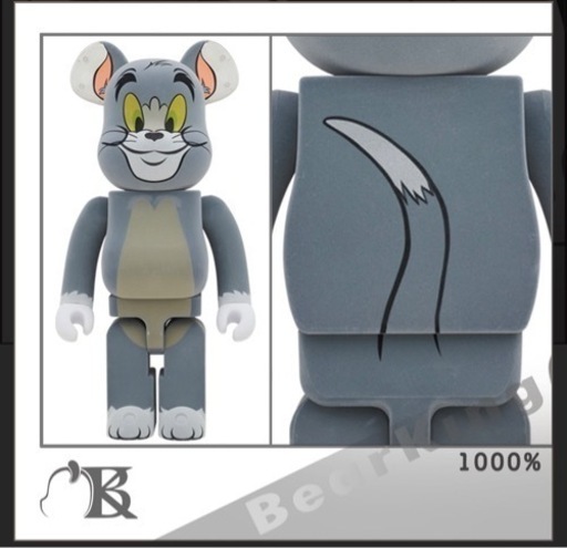 おもちゃ BE@RBRICK TOM Flocky Ver.1000%  BE@RBRICK JERRY Flocky Ver . 1000%