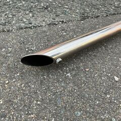 竹やりマフラー　ロング　モンキー、スーパーカブ、JAZZ、爆走仕様の画像