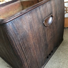 年代物★木製火鉢の画像