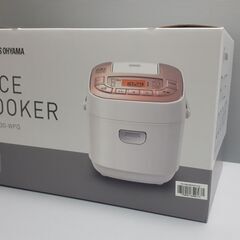 受渡完了　未開封新品　アイリスオーヤマ　炊飯器3合焚き　白の画像