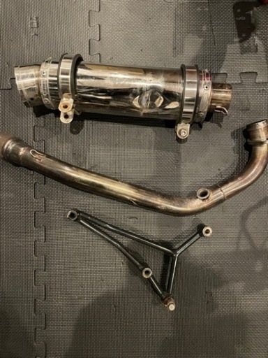 シグナス　メーカー不明マフラー