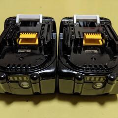 マキタ純正！使用期間超短！ BL1430B 14.4V 2個セット！充電器おまけ付き！の画像
