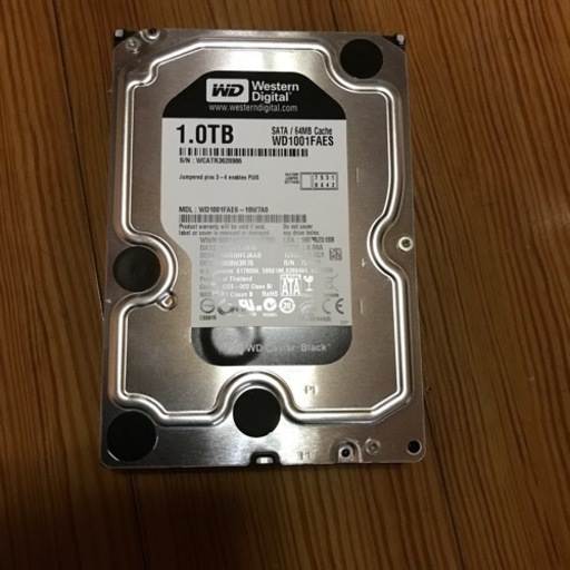 W D westan   Digtal 1.0TB  フォーマット済み　HDD