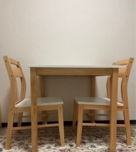 【値下げしました⭐︎】NITORI ニトリ       椅子　テーブル　3点セット
