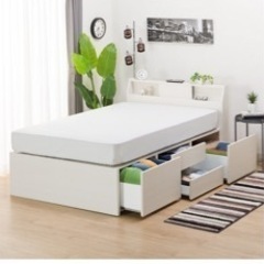 新品セミダブルベッド　マットレス無料　解体&引き取りのみ。購入価格から70%オフ 新品セミダブルベッド マットレス無料 解体&引き取りのみ。購入価格