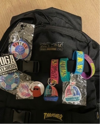 値下げ　KEYTALK× THRASHER コラボリュック＋おまけ付き