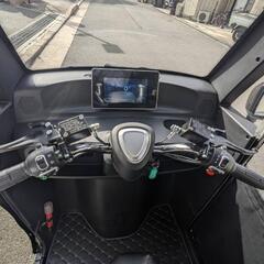 ★新車★３輪電気バイク★試乗可能★３人乗り★トライク★大阪府★配達等に★の画像