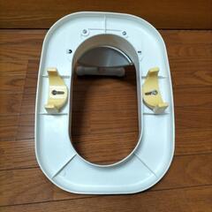 【美品】子供用　補助便座　オマル
※使用回数は10日間も使用していませんの画像