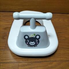 【美品】子供用　補助便座　オマル
※使用回数は10日間も使用していませんの画像