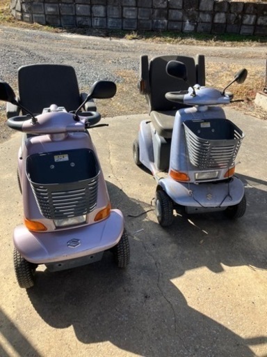 スズキ　セニアカー　ジャンク品2台