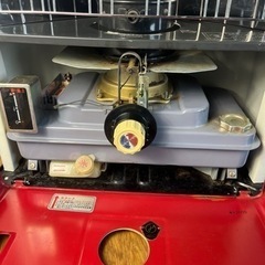 ☆レトロストーブ National 人気カラー レッド 早い者勝ち！ L2の画像