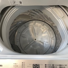 【使用期間5ヶ月】一人暮らし洗濯機　NA-F50B15-H  Panasonic【2月23日受け渡し希望】の画像