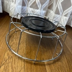 ⭐︎レトロストーブ 丸型 CORONA 台付き 希少カラー L2の画像