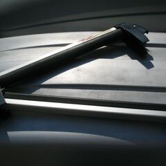 日産純正ですがベースキャリ用ですので取り付け可能です　テルッツオ製　BOX横など　キャンプ　アウトドア　スノーボード　スキー　釣りの画像