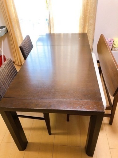 a.flat ダイニングテーブルセット 中古品