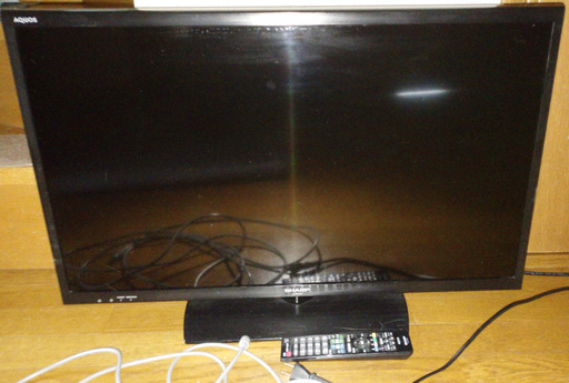 32型シャープ液晶テレビテレビ台付