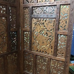 アジアン風 ついたての画像