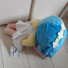 リゼロ Re:ゼロから始める異世界生活メガジャンボ寝そべりぬいぐるみラムとレムの画像