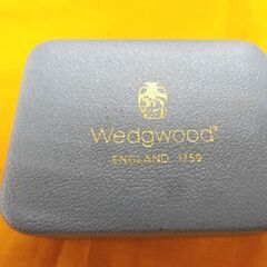 ウェッジウッド ブローチ ジャスパー ブルー×ゴールド アクセサリー 装身具 WEDGWOOD 札幌 西岡店の画像