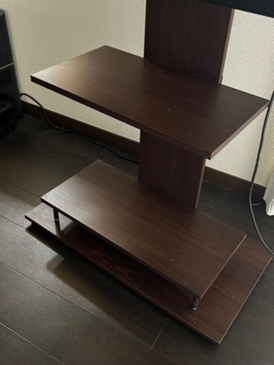 [終了]アイリスオーヤマ　テレビ55型+壁掛け風テレビスタンド