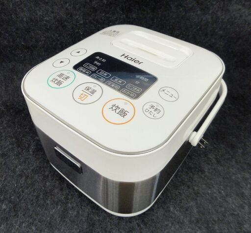3合炊き■Haier ハイアール マイコンジャー 炊飯器 JJ-M31D  ホワイト 2020年製 0.54L キッチン家電 お米 札幌 南12条店