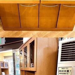 【リサイクルストアスターズ 城西店】食器棚 レンジボード キッチン収納の画像