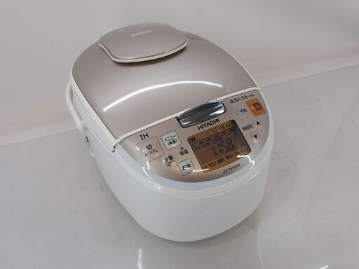 日立 HITACHI 圧力スチームIH炊飯器 5.5合 RZ-TS103M シャンパンホワイト　/MJ-0215 2F
