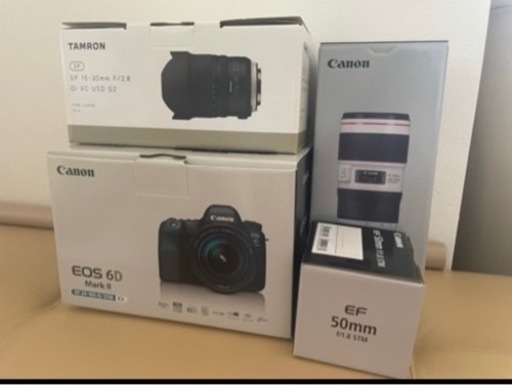 【最終値下げ】お得セット Canon 6D mark II STMレンズキットなど