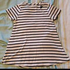 夏用 レディーストップス  ボーダー Tシャツの画像